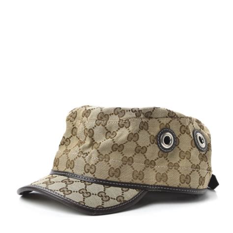 gucci military hat.